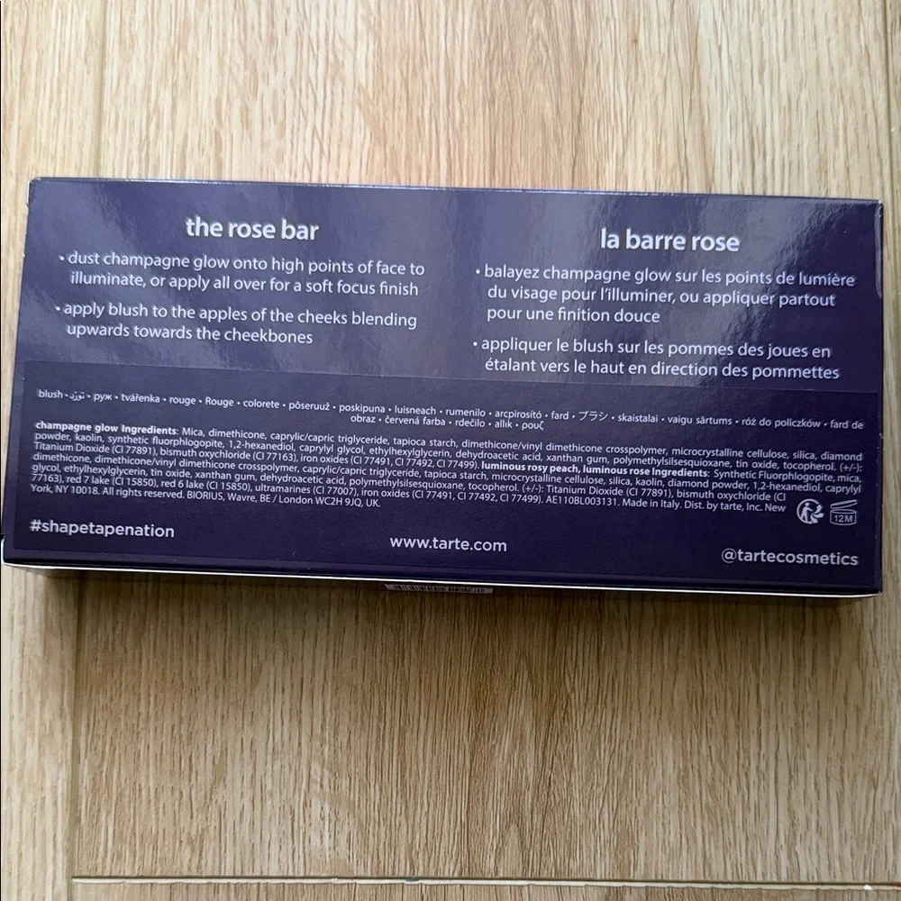 New Tarte Glow Blush Bar — Peach, Soft Pink, Bright Pink Trio - Picture 2 of 2
